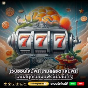 เว็บออนไลน์ฟรี เกมสล็อต เล่นฟรี เล่นสนุกรับเงินฟรีเมื่อสมัคร